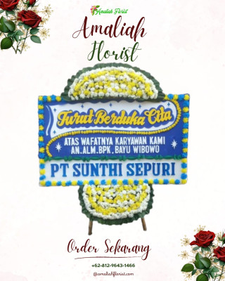 Papan Bunga Duka di Jujuhan Ilir