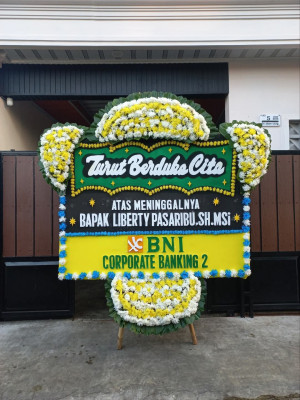 Papan Bunga Duka di Jujuhan Ilir