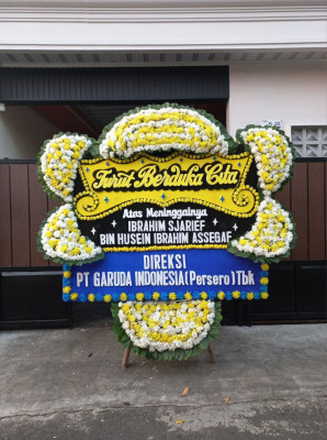 Papan Bunga Duka di Jujuhan Ilir